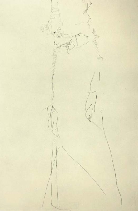  Gerta Schiele with Eyes Closed